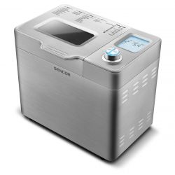 Sencor SBR2000SS max. 0.9 kg, 23 program, 550 W ezüst kenyérsütő