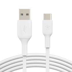 Belkin CAB001BT3MWH USB A USB C 3m Fehér USB kábel