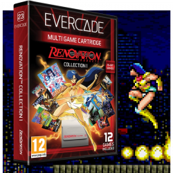 Evercade #23, Renovation Collection 1, 12in1, Retro, Multi Game, Játékszoftver csomag