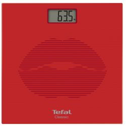Tefal PP1149V0 max. 160 kg, 100 g pontosság, 35 x 70 mm kijelző Piros-Mintás személymérleg