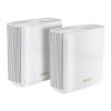 System ZenWiFi XT9 AX7800, 4x LAN, 1x USB, VPN, WPS, 2.4 / 5 GHz, WiFi 6, Fehér WiFi rendszer (2-Pk)