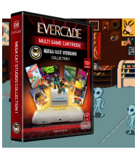 Evercade #08, Mega Cat Studios Collection 1, 10in1, Retro, Multi Game, Játékszoftver csomag