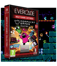 Evercade #25, Morphcat Games Collection 1, 3in1, Retro, Multi Game, Játékszoftver csomag