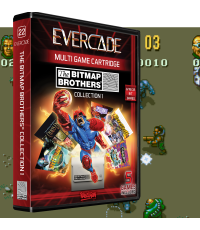 Evercade #22, Bitmap Brothers Collection 1, 5in1, Retro, Multi Game, Játékszoftver csomag