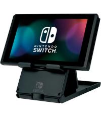 Hori PlayStand, Nintendo Switch/OLED, Állítható szög, Gumi markolat, Szürke, Konzol állvány