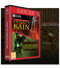 Evercade #41, Blood Omen: Legacy of Kain, 2in1, Retro, Multi Game, Játékszoftver csomag