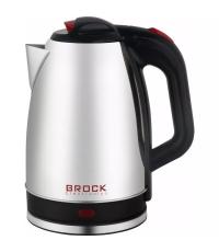 Brock WK0617S, 1500W, 2,2 L, 360°, Rozsdamentes acél, Ezüst, Elektromos vízforraló